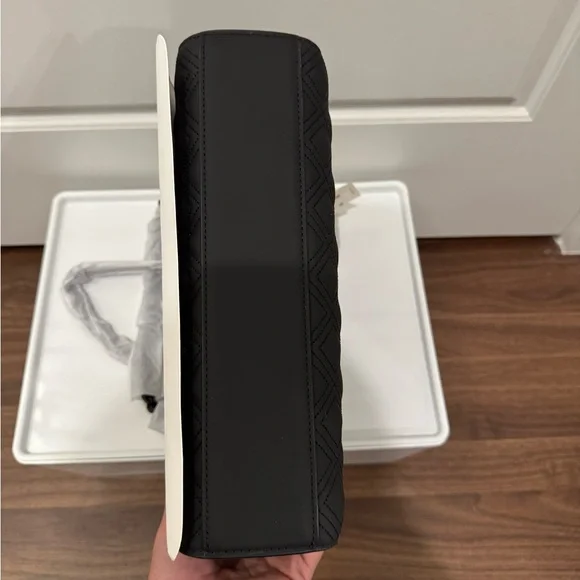 TORY BURCH Fleming Convertible Shoulder Bag Matte Black - Picture 10 of 13